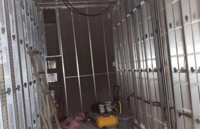 鍍鋅骨架輕隔間工程 (1)