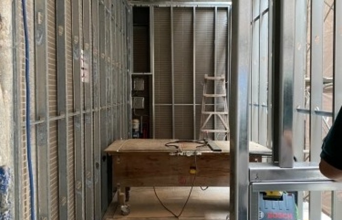 鍍鋅骨架輕隔間工程 (3)