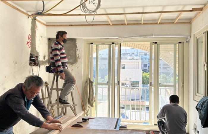 天花板木工工程 (4)